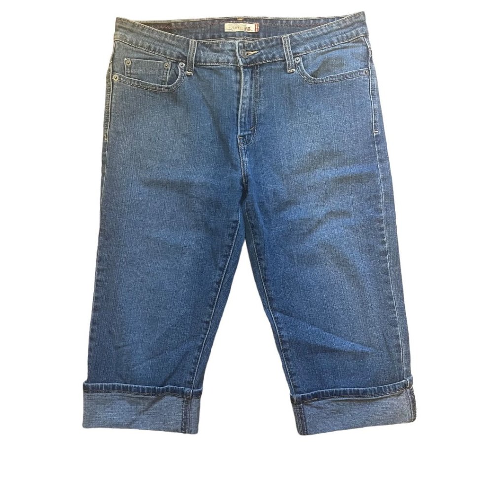Levi's 515 Womens Cuffed Capri Jeans